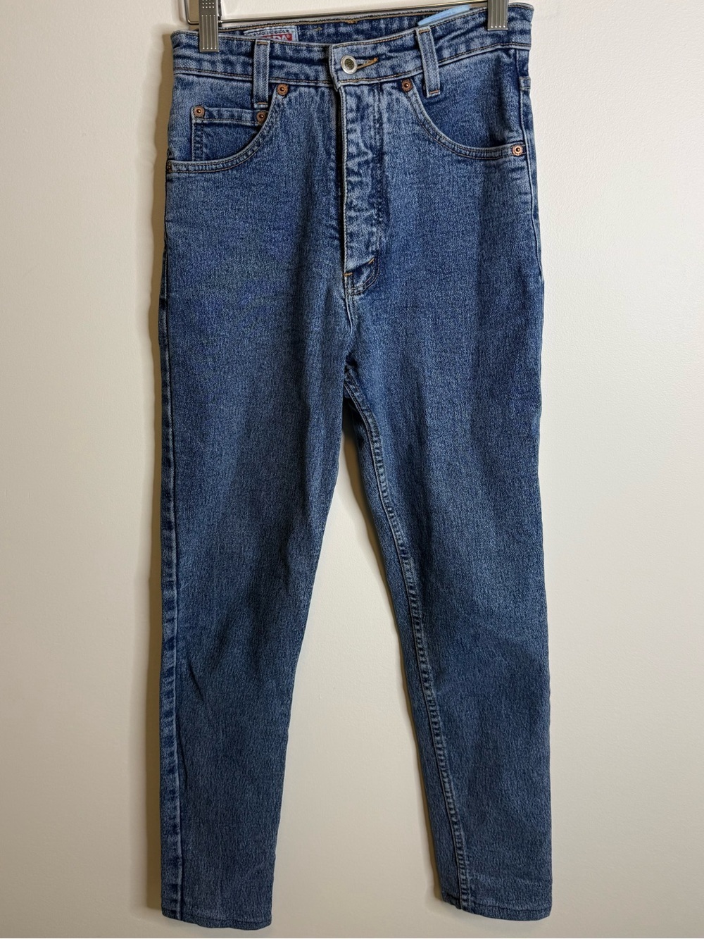 Women's High-Rise Skinny Jeans in Dark Blue Denim size 26 ikeda